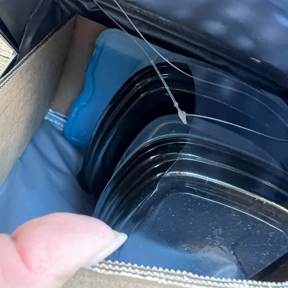 NWT Fit & Fresh Skulls & Crossbones Lunch Tote Lunch Box - Picture 7 of 9